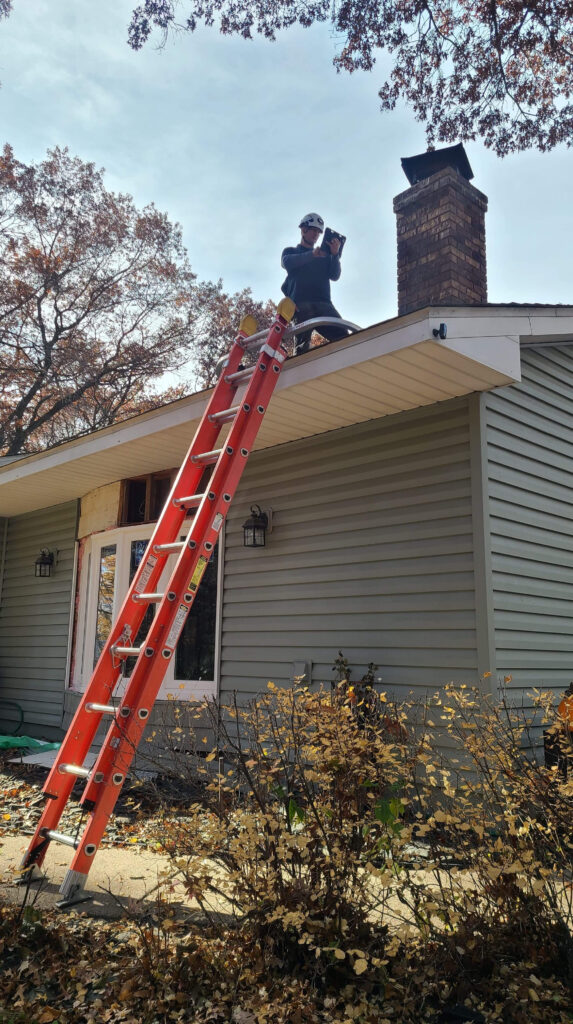 Grand Designs Chimney Rooftop Inspection